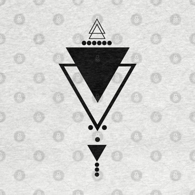 VECTORIAL TRIANGLE, TATTOO TRIANGLE by SAMUEL FORMAS